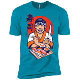 T-Shirts Turquoise / YXS DANIEL SAN SUSHI Boys Premium T-Shirt