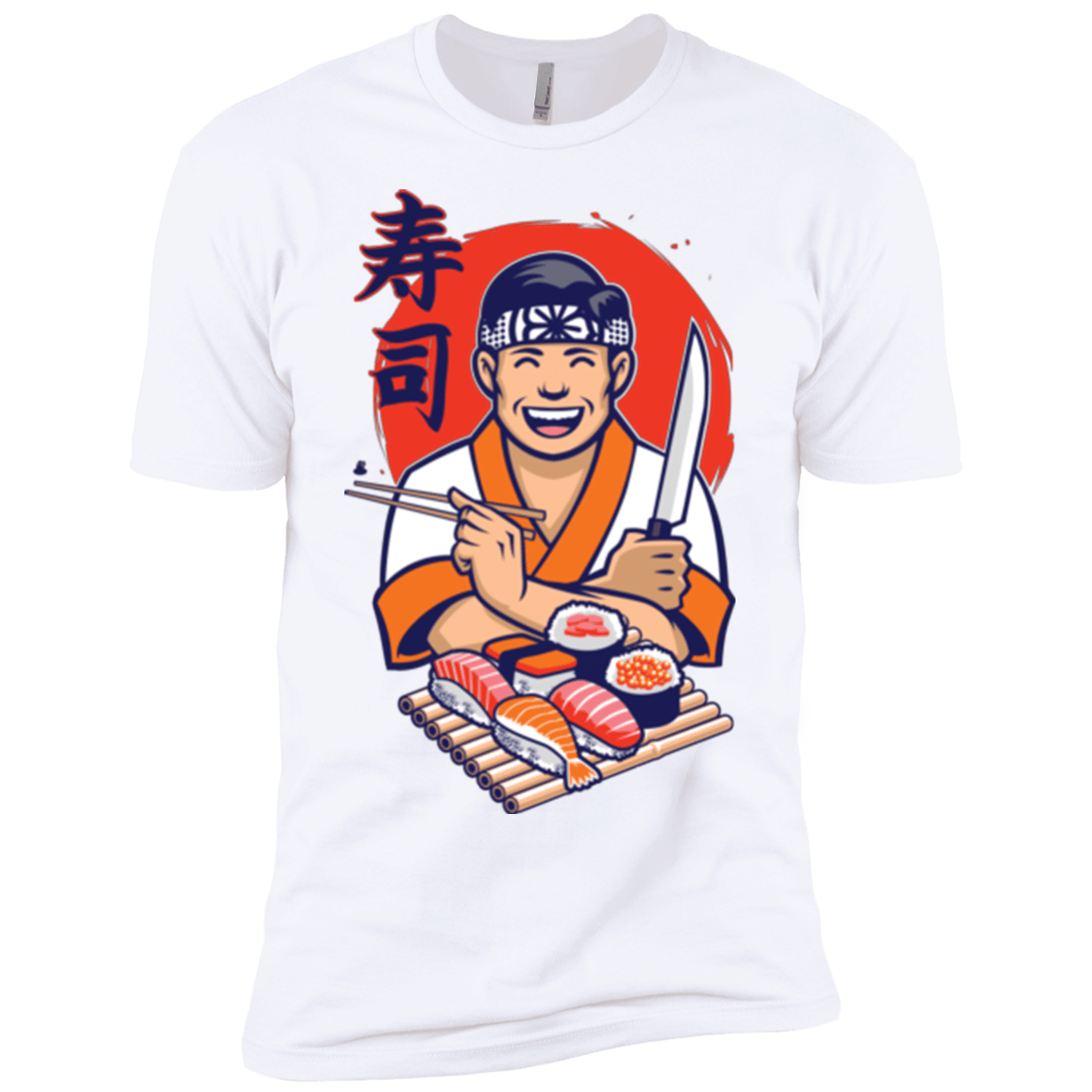 T-Shirts White / YXS DANIEL SAN SUSHI Boys Premium T-Shirt