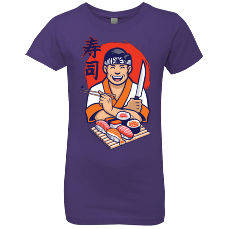 T-Shirts Purple Rush / YXS DANIEL SAN SUSHI Girls Premium T-Shirt