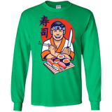T-Shirts Irish Green / S DANIEL SAN SUSHI Men's Long Sleeve T-Shirt