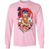 T-Shirts Light Pink / S DANIEL SAN SUSHI Men's Long Sleeve T-Shirt