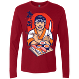 T-Shirts Cardinal / S DANIEL SAN SUSHI Men's Premium Long Sleeve