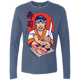 T-Shirts Indigo / S DANIEL SAN SUSHI Men's Premium Long Sleeve