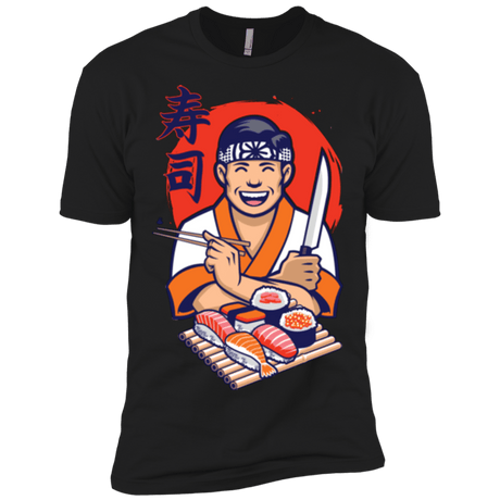 T-Shirts Black / X-Small DANIEL SAN SUSHI Men's Premium T-Shirt