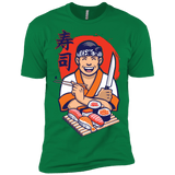 T-Shirts Kelly Green / X-Small DANIEL SAN SUSHI Men's Premium T-Shirt