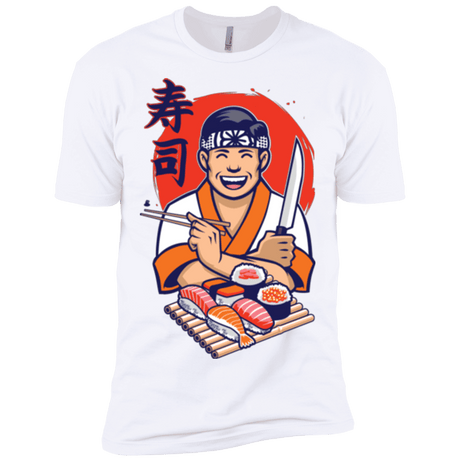 T-Shirts White / X-Small DANIEL SAN SUSHI Men's Premium T-Shirt