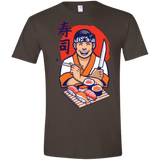 T-Shirts Dark Chocolate / S DANIEL SAN SUSHI Men's Semi-Fitted Softstyle