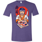 T-Shirts Heather Purple / S DANIEL SAN SUSHI Men's Semi-Fitted Softstyle
