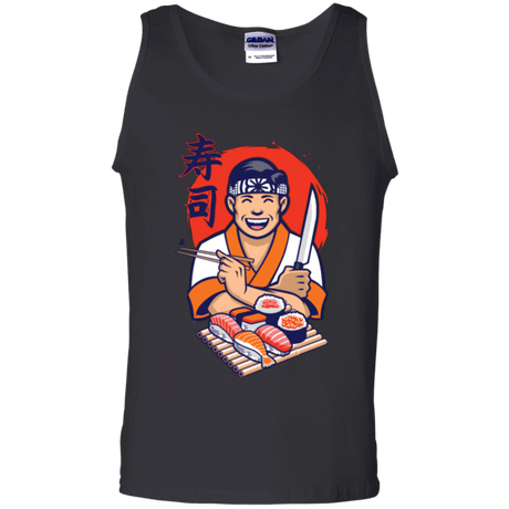T-Shirts Black / S DANIEL SAN SUSHI Men's Tank Top