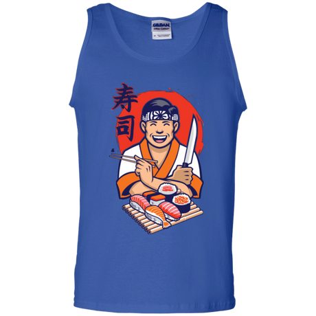 T-Shirts Royal / S DANIEL SAN SUSHI Men's Tank Top