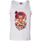 T-Shirts White / S DANIEL SAN SUSHI Men's Tank Top