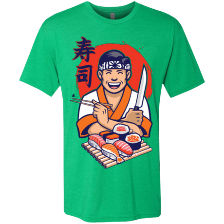 T-Shirts Envy / S DANIEL SAN SUSHI Men's Triblend T-Shirt