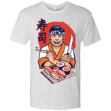 T-Shirts Heather White / S DANIEL SAN SUSHI Men's Triblend T-Shirt
