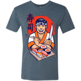 T-Shirts Indigo / S DANIEL SAN SUSHI Men's Triblend T-Shirt