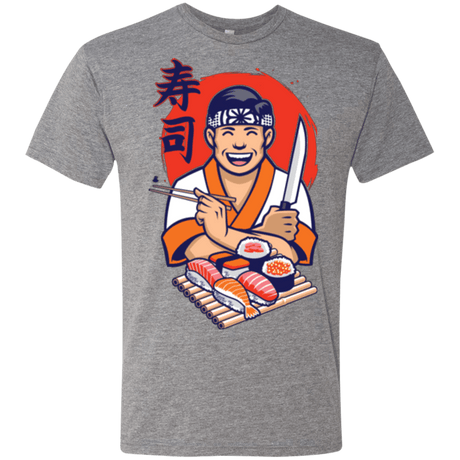 T-Shirts Premium Heather / S DANIEL SAN SUSHI Men's Triblend T-Shirt