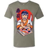 T-Shirts Venetian Grey / S DANIEL SAN SUSHI Men's Triblend T-Shirt
