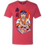 T-Shirts Vintage Red / S DANIEL SAN SUSHI Men's Triblend T-Shirt