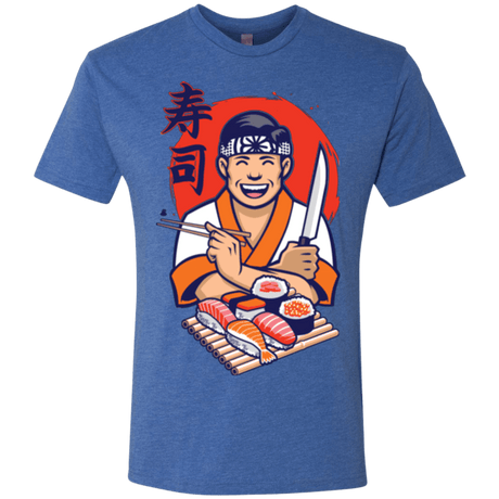 T-Shirts Vintage Royal / S DANIEL SAN SUSHI Men's Triblend T-Shirt