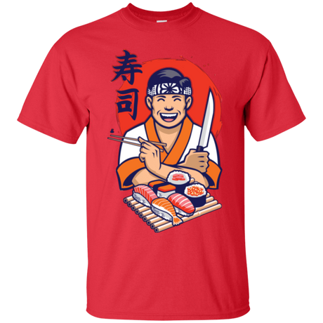 T-Shirts Red / S DANIEL SAN SUSHI T-Shirt