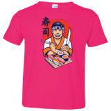 T-Shirts Hot Pink / 2T DANIEL SAN SUSHI Toddler Premium T-Shirt