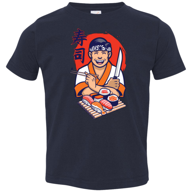 T-Shirts Navy / 2T DANIEL SAN SUSHI Toddler Premium T-Shirt
