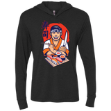 T-Shirts Vintage Black / X-Small DANIEL SAN SUSHI Triblend Long Sleeve Hoodie Tee