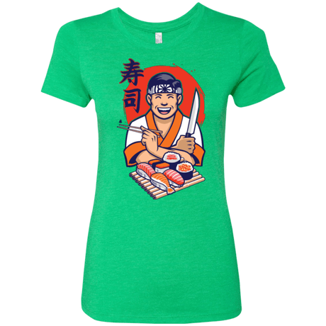 T-Shirts Envy / S DANIEL SAN SUSHI Women's Triblend T-Shirt