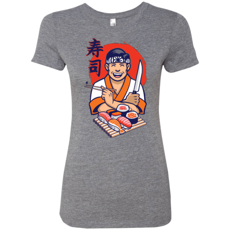 T-Shirts Premium Heather / S DANIEL SAN SUSHI Women's Triblend T-Shirt
