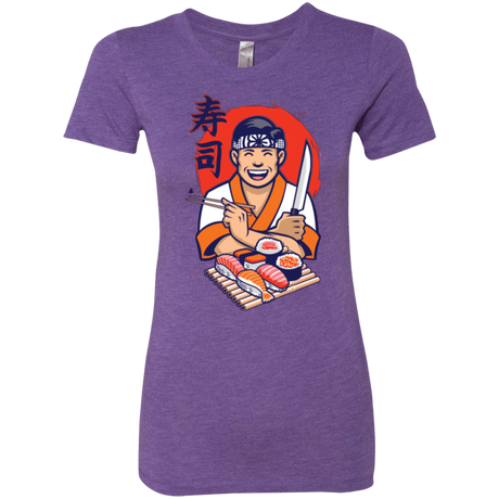 T-Shirts Purple Rush / S DANIEL SAN SUSHI Women's Triblend T-Shirt
