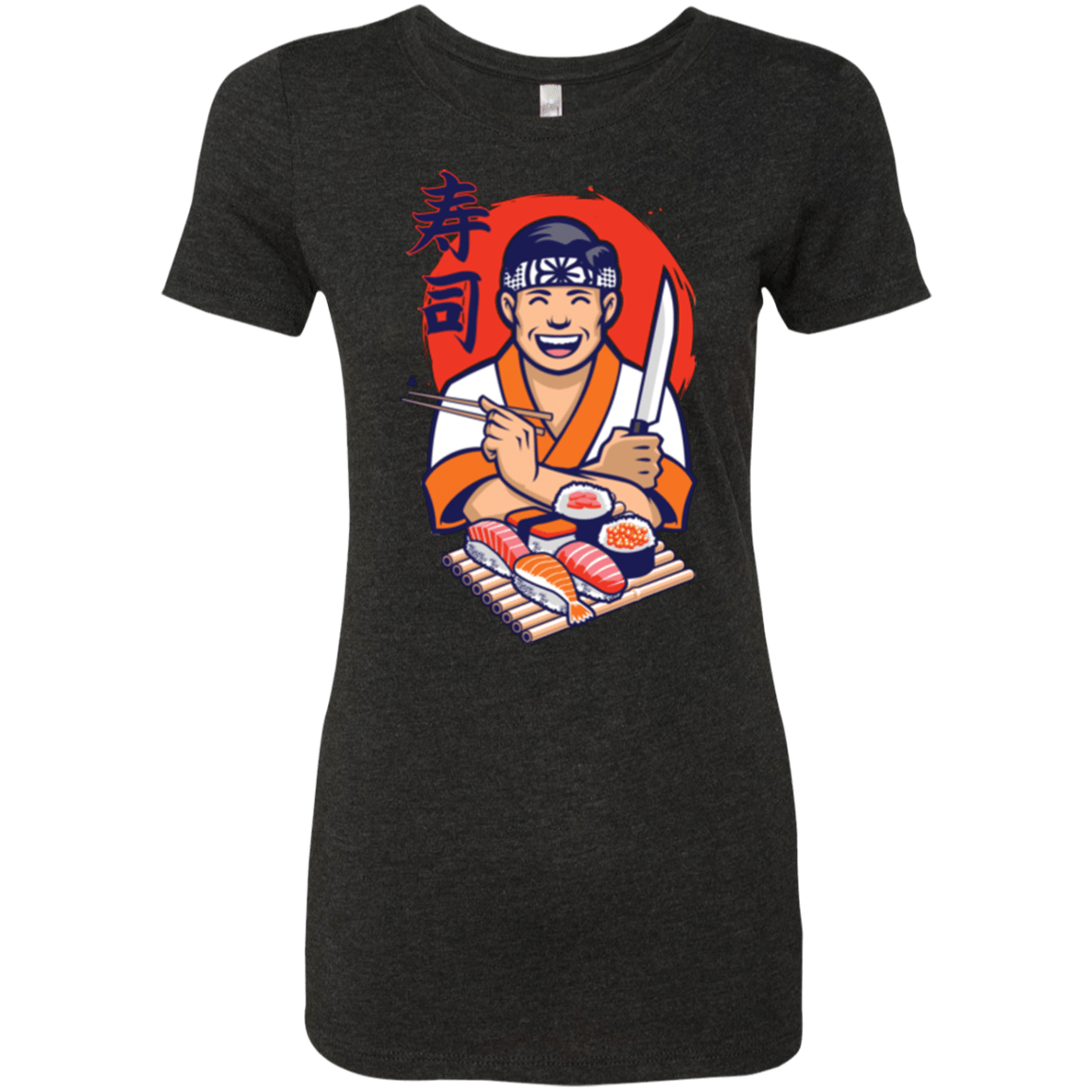 T-Shirts Vintage Black / S DANIEL SAN SUSHI Women's Triblend T-Shirt