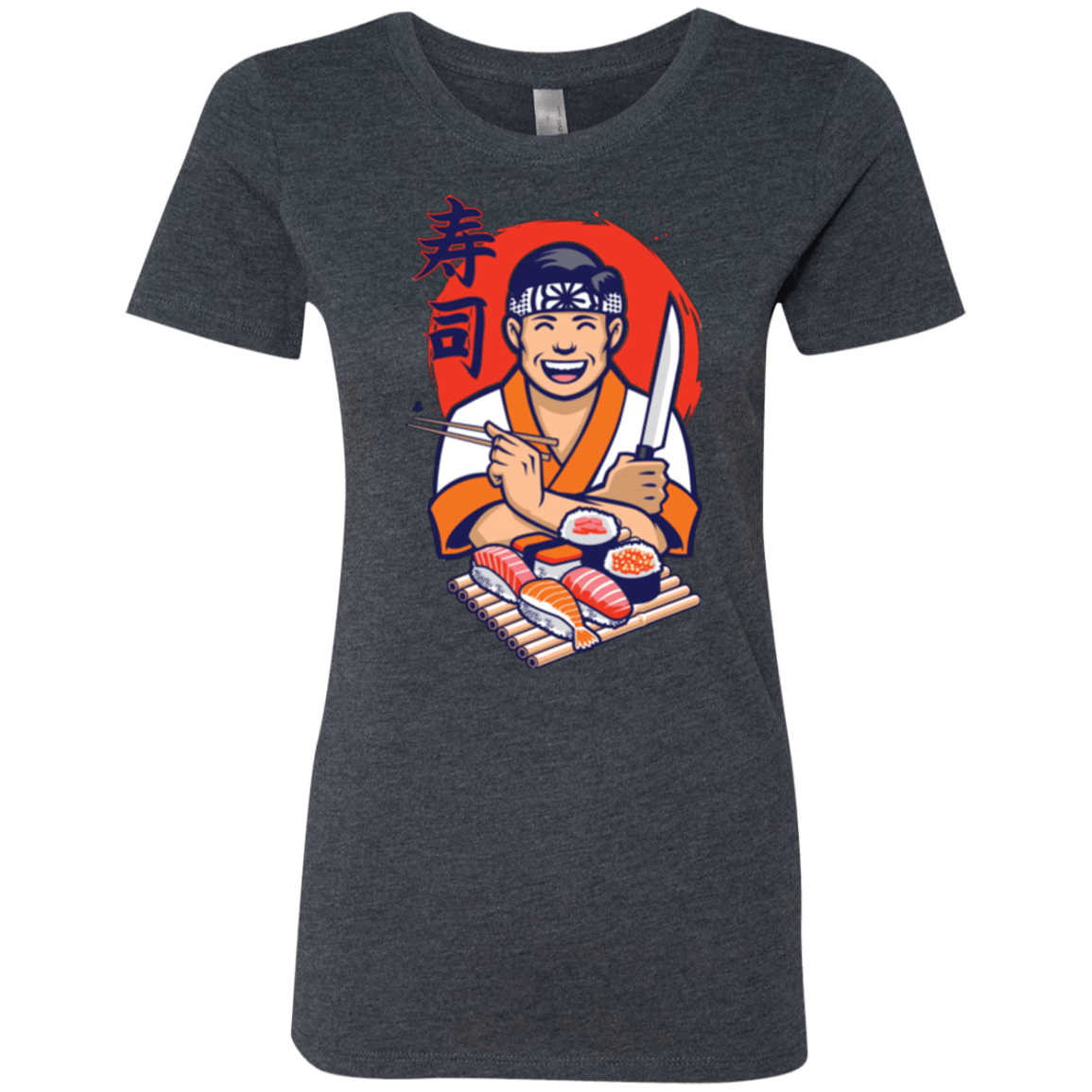 T-Shirts Vintage Navy / S DANIEL SAN SUSHI Women's Triblend T-Shirt