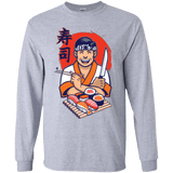 T-Shirts Sport Grey / YS DANIEL SAN SUSHI Youth Long Sleeve T-Shirt