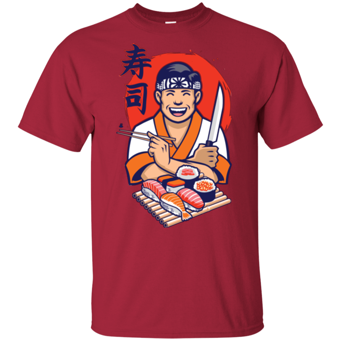 T-Shirts Cardinal / YXS DANIEL SAN SUSHI Youth T-Shirt