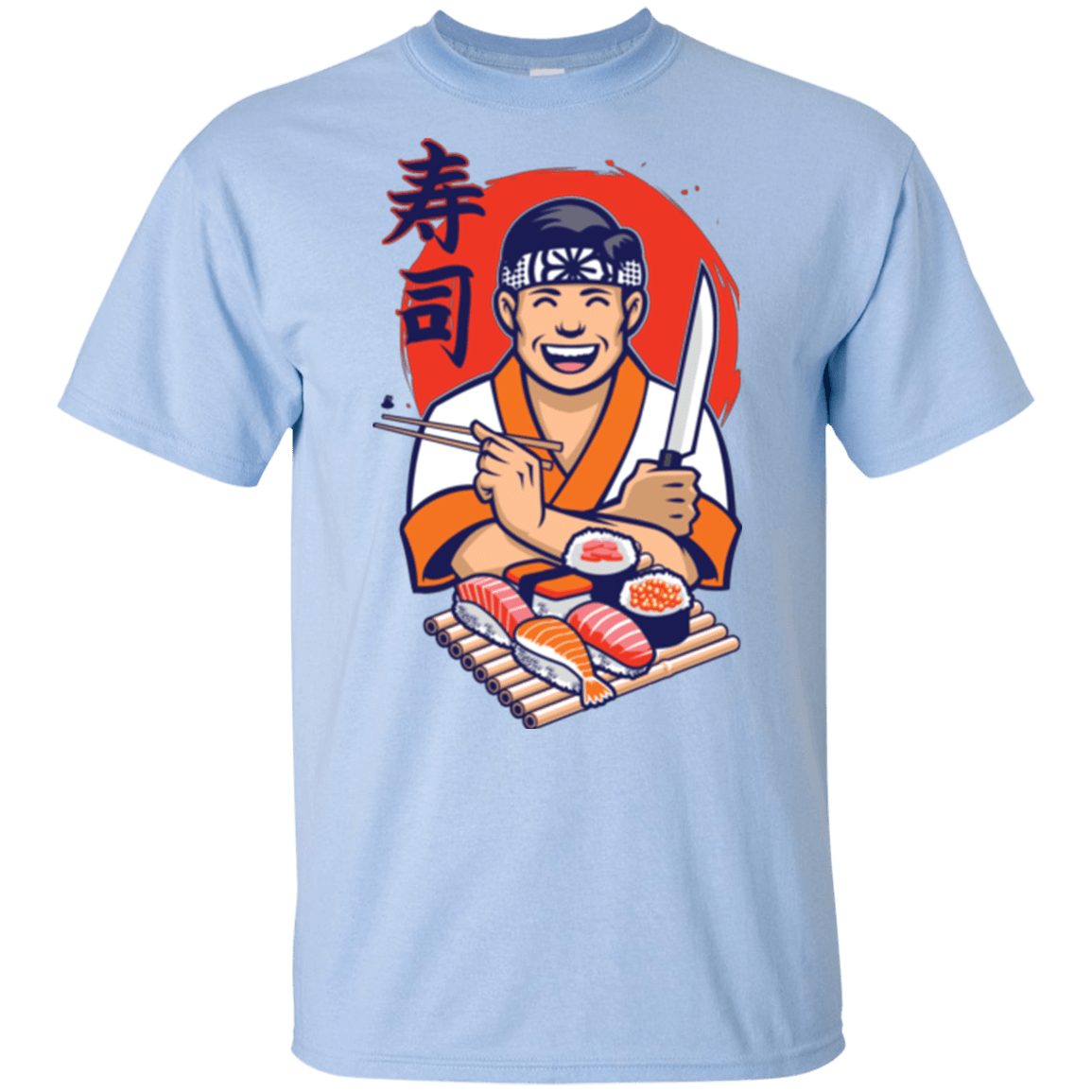 T-Shirts Light Blue / YXS DANIEL SAN SUSHI Youth T-Shirt