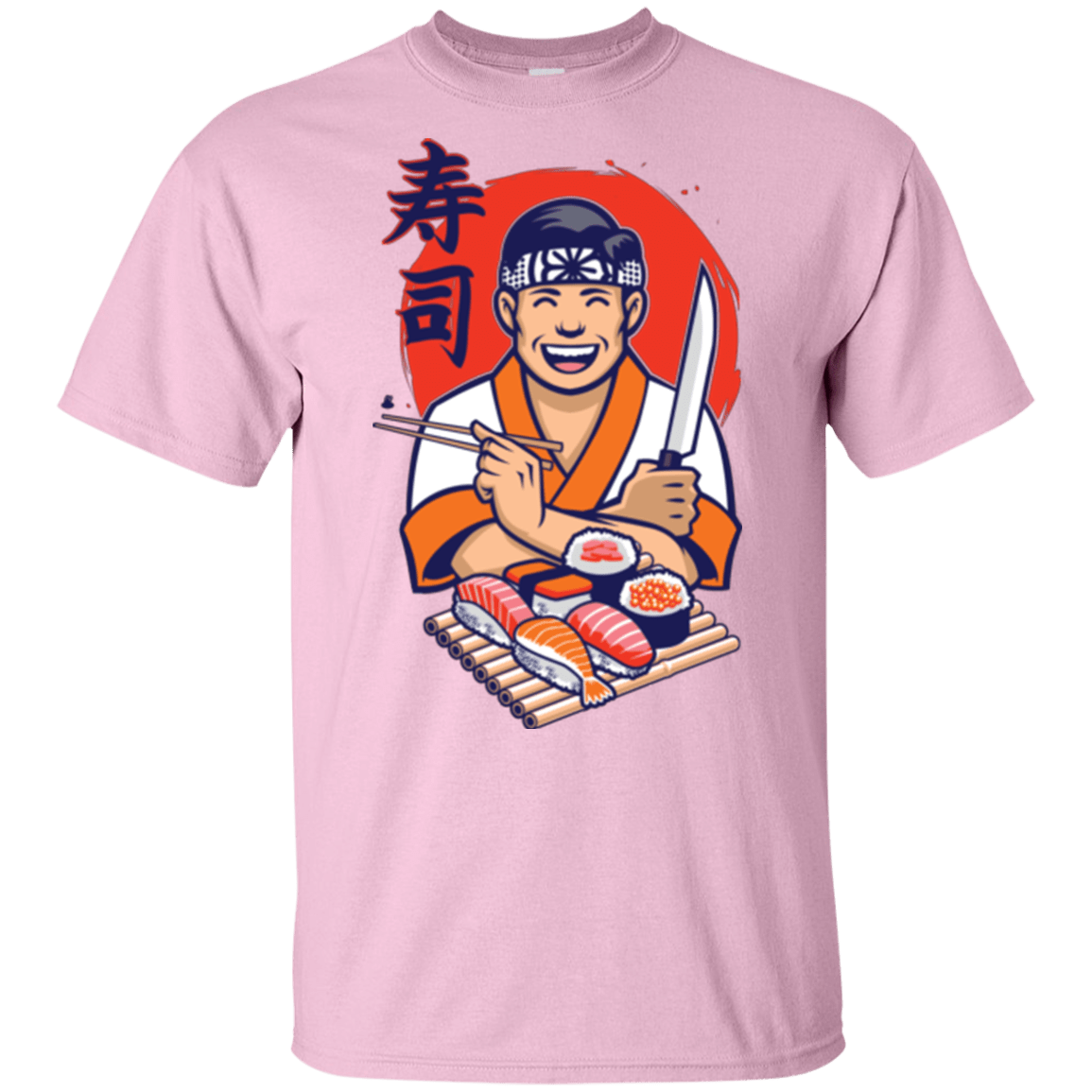 T-Shirts Light Pink / YXS DANIEL SAN SUSHI Youth T-Shirt
