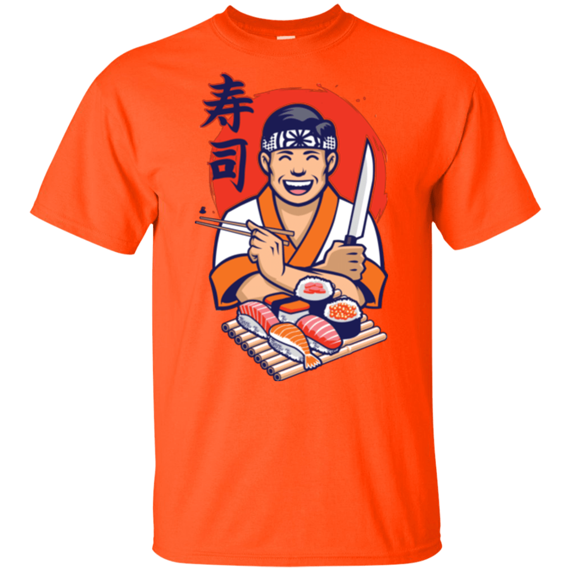 T-Shirts Orange / YXS DANIEL SAN SUSHI Youth T-Shirt