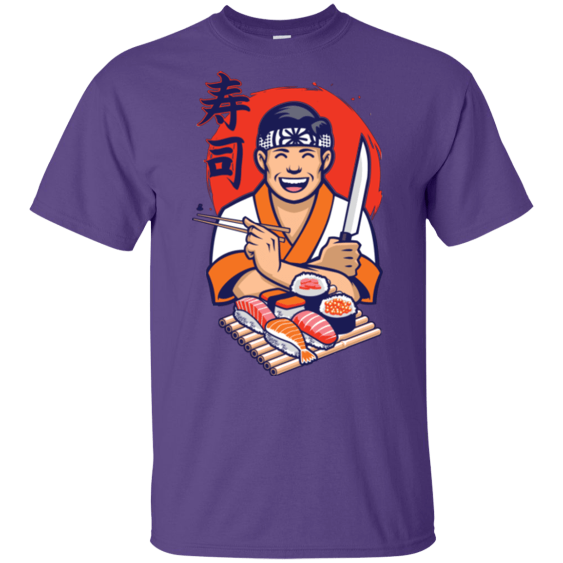 T-Shirts Purple / YXS DANIEL SAN SUSHI Youth T-Shirt