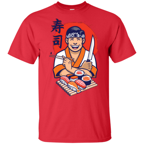 T-Shirts Red / YXS DANIEL SAN SUSHI Youth T-Shirt