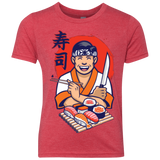 T-Shirts Vintage Red / YXS DANIEL SAN SUSHI Youth Triblend T-Shirt
