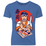 T-Shirts Vintage Royal / YXS DANIEL SAN SUSHI Youth Triblend T-Shirt