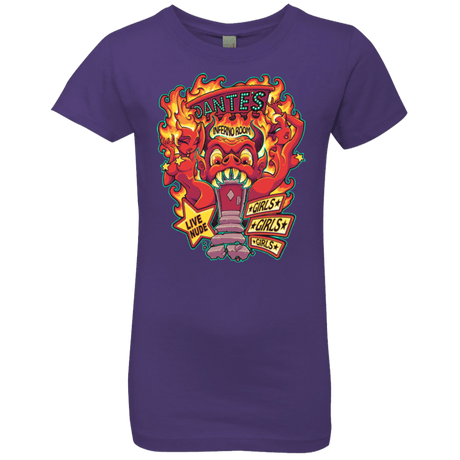 T-Shirts Purple Rush / YXS Dantes Inferno Room Girls Premium T-Shirt