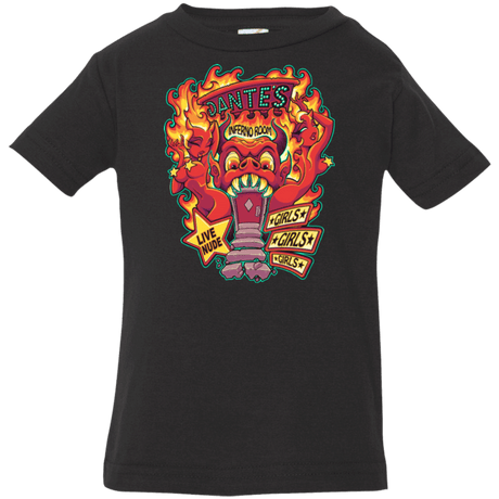 T-Shirts Black / 6 Months Dantes Inferno Room Infant PremiumT-Shirt