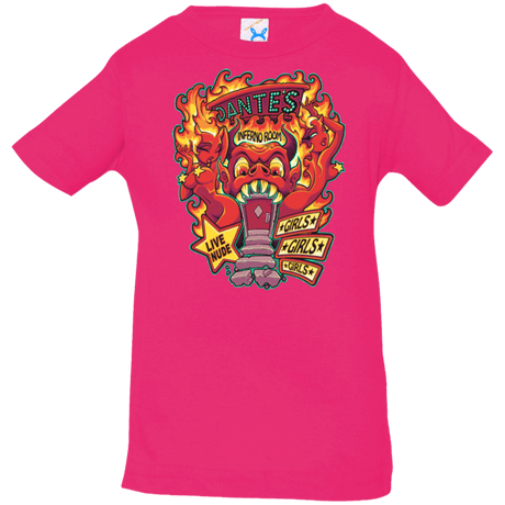 T-Shirts Hot Pink / 6 Months Dantes Inferno Room Infant PremiumT-Shirt