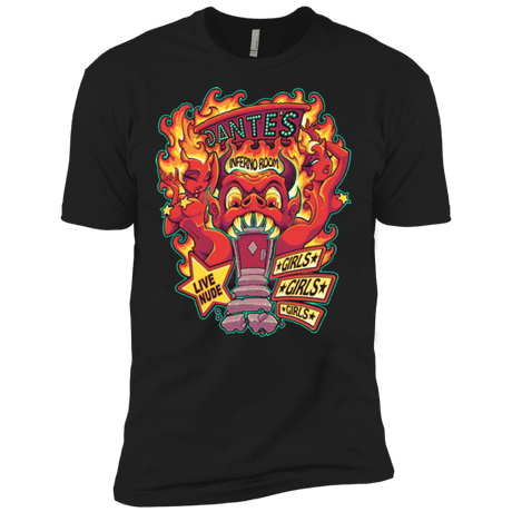 T-Shirts Black / X-Small Dantes Inferno Room Men's Premium T-Shirt