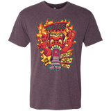 T-Shirts Vintage Purple / Small Dantes Inferno Room Men's Triblend T-Shirt