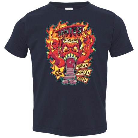 T-Shirts Navy / 2T Dantes Inferno Room Toddler Premium T-Shirt
