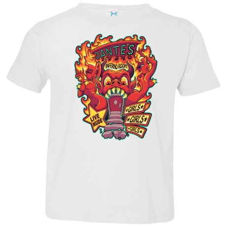 T-Shirts White / 2T Dantes Inferno Room Toddler Premium T-Shirt