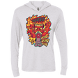 T-Shirts Heather White / X-Small Dantes Inferno Room Triblend Long Sleeve Hoodie Tee