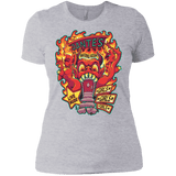 T-Shirts Heather Grey / X-Small Dantes Inferno Room Women's Premium T-Shirt