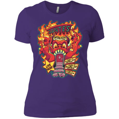 T-Shirts Purple / X-Small Dantes Inferno Room Women's Premium T-Shirt
